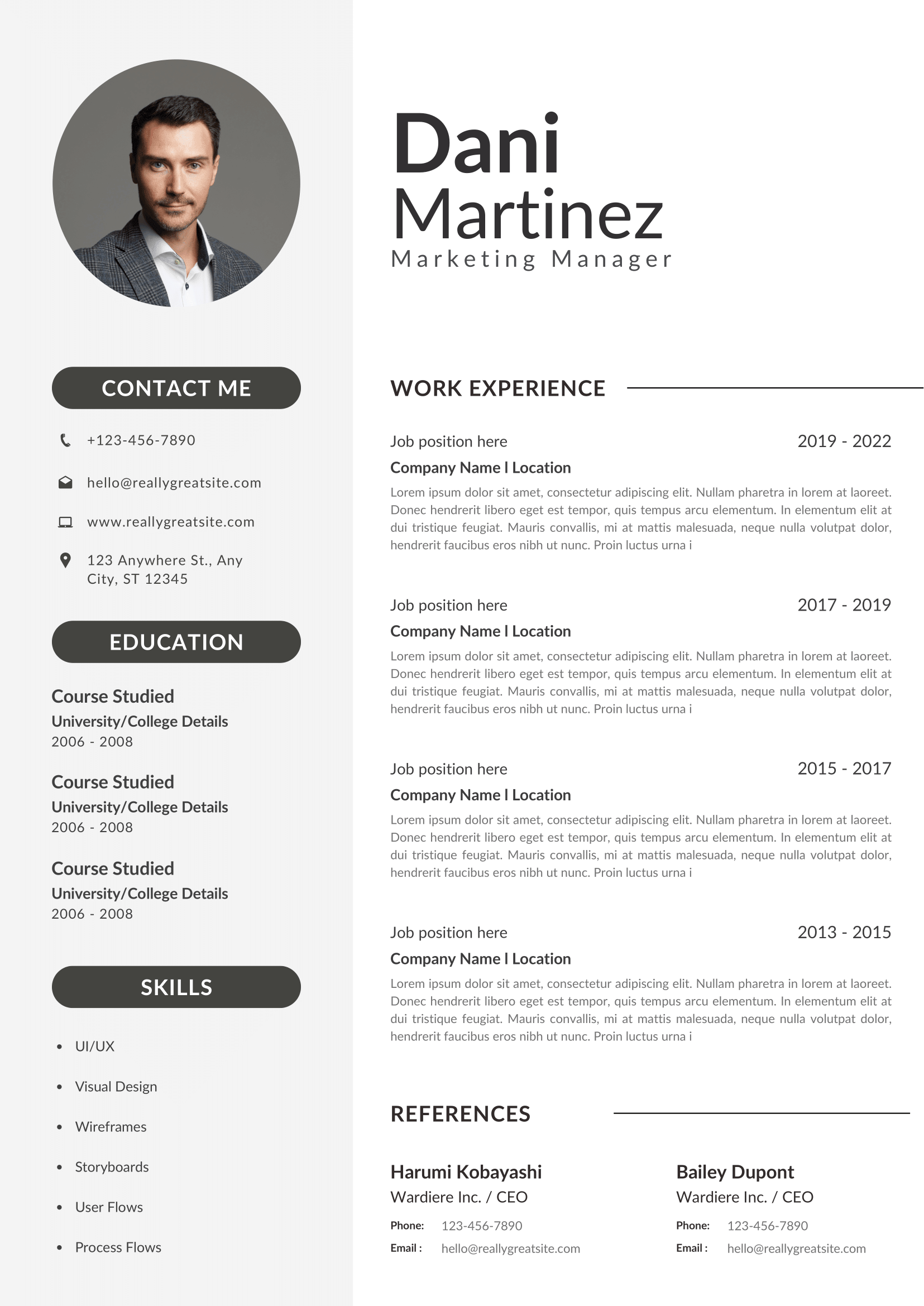 Marketing Manager Classic